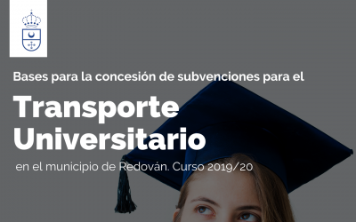 Ayuda al transporte universitario. Curso 2019/2020