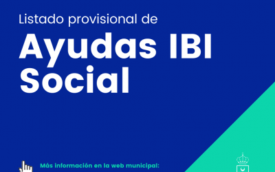 Listado provisional de Ayudas IBI Social