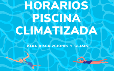 Horario de las clases e inscripciones de la piscina climatizada de Redován 21/22