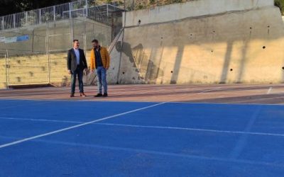 Redován Town Council creates the first municipal paddle tennis court in Los Pasos Sports Centre